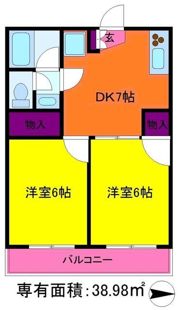 ドミールボナールの間取り画像
