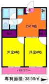 ドミールボナールの間取り画像