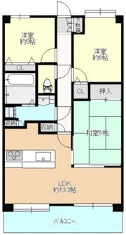 ファミール西条朝日町の間取り画像