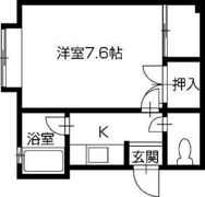 キャンパス中央の間取り画像