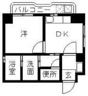 ハイネス白金の間取り画像