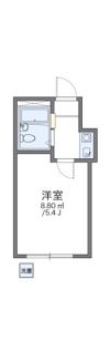 レオパレス小比企の間取り画像