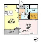 ディアコート八乙女の間取り画像