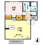 ブラン・メゾン A/B/Cの間取り画像