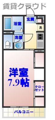 リブリ・Ever greenⅡの間取り画像