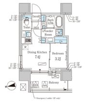 パークアクシス赤塚の間取り画像