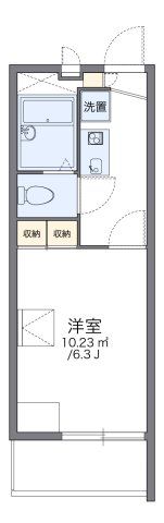 レオパレスベイサイド横濱の間取り画像
