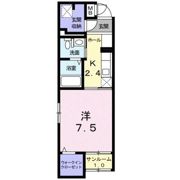 サンリット Ⅱの間取り画像