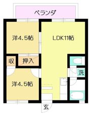 フィオーレの間取り画像