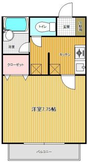 プレド・ラ・ガールの間取り画像