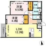 D-RESIDENCE府中桜通りの間取り画像