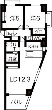 PLATZ KAKUOZANの間取り画像