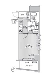コスモグランス南品川の間取り画像