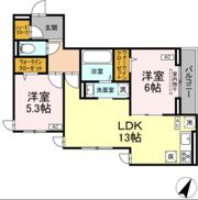 D Paina 篠原東の間取り画像