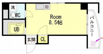 第8田中興産ビルの間取り画像