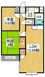 メゾンドール青江の間取り画像