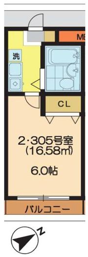 バーミリオン市川の間取り画像