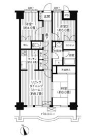 フジマンション第2の間取り画像