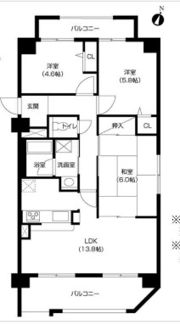 アーバネックス芦屋業平の間取り画像