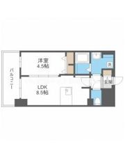 プレサンス新大阪ザ・シティの間取り画像