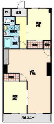 オリエンタルハイツの間取り画像