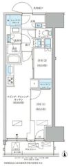 パークアクシス品川天王洲アイルの間取り画像