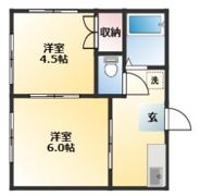 ベルーフ常盤ハイツの間取り画像