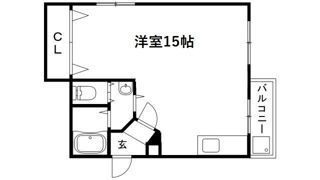 六甲アビタシオンの間取り画像