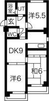 サンシャイン大森の間取り画像