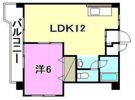 森ビル第8の間取り画像