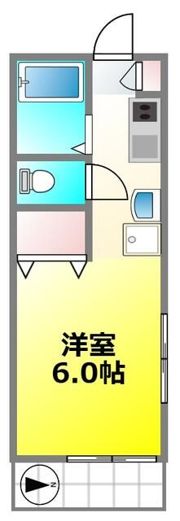 クレストコートフローラルの間取り画像
