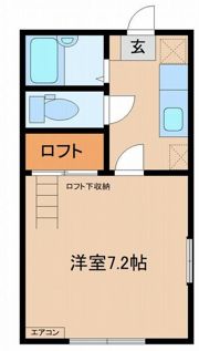 グランコート婦中の間取り画像