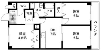 アーバンパレスの間取り画像