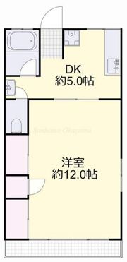 ヴィラ浜の間取り画像