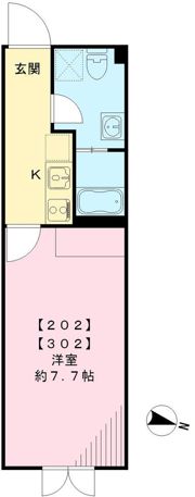 LAPiS COURT YOTSUYAの間取り画像