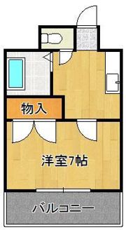シャトー森Vの間取り画像
