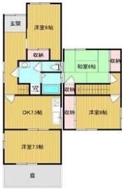 植田山5丁目貸家の間取り画像
