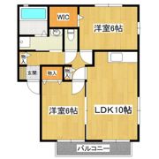 グランハイム千現D棟の間取り画像