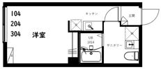 Novel Court 西新井の間取り画像