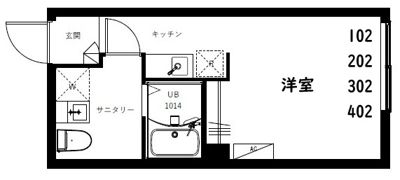 Novel Court 西新井の間取り画像