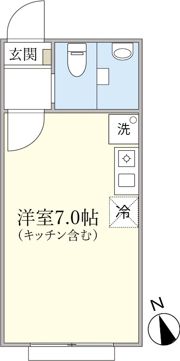 リベロ新江古田の間取り画像