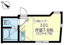 ユナイト安針ポルティージョの間取り画像