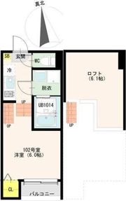 VAN SOREIL野並の間取り画像