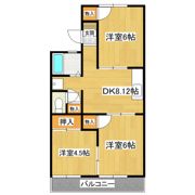 AKコーポA棟の間取り画像