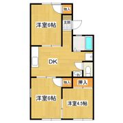 AKコーポA棟の間取り画像