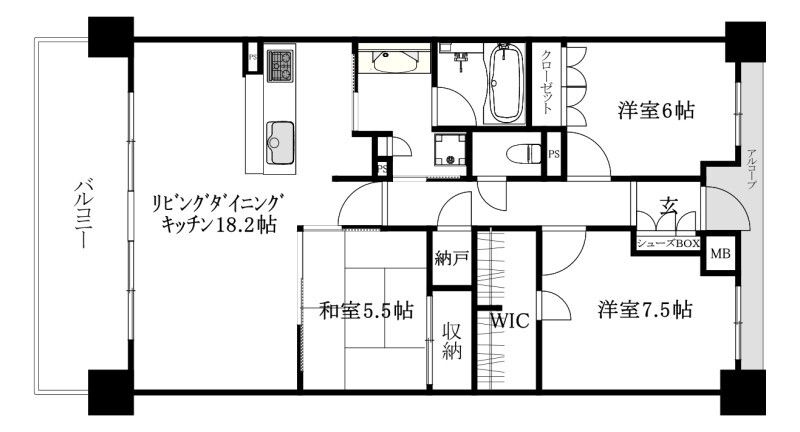 間取図