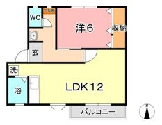 グランアムールもず Ⅱの間取り画像