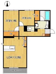 Belle FleurIIの間取り画像