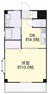 メゾンコスモスの間取り画像