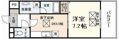 クレアーレヴェント金剛寺の間取り画像